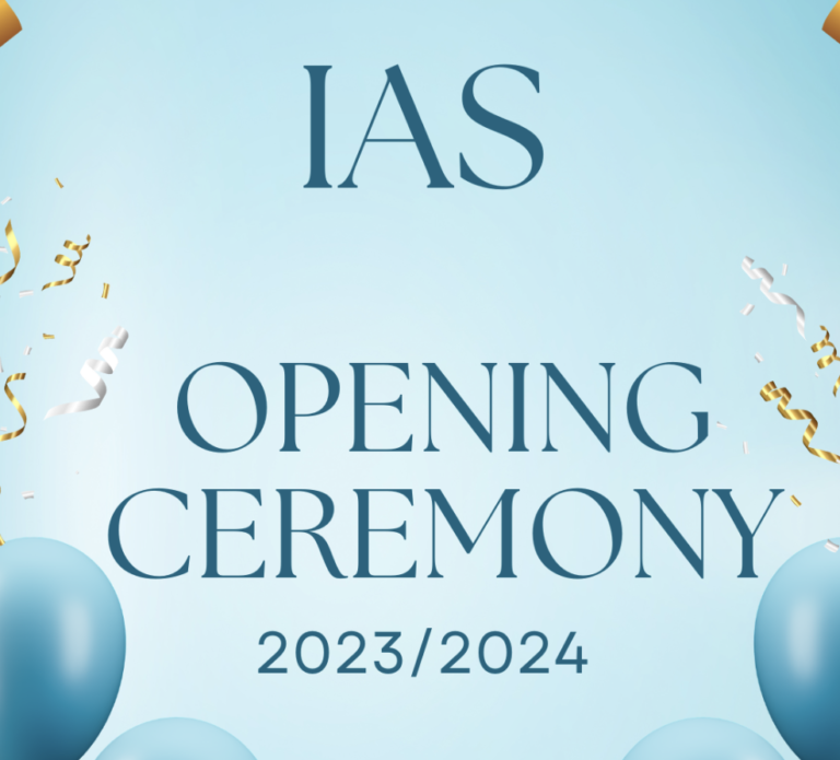IAS Opening Ceremony 2023/2024