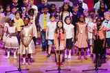 IAS pupils singing in the school choir at the summer concert