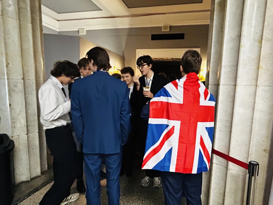 Between sessions, IASMUN 2025
